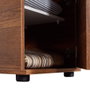 Hanah Home Mesilla de noche Kmd-511-Oo-1 Oslo y Nogal